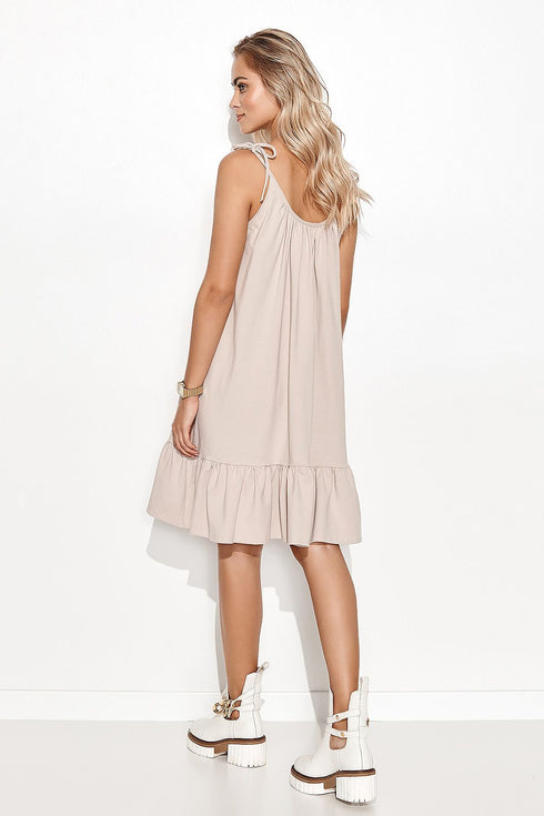 Robe de jour model 164195 Makadamia